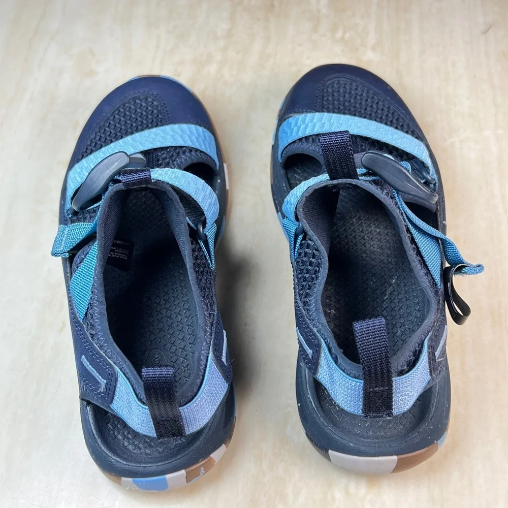 Chaco Odyssey Navy Blue Water Sandals Womens 6 Hiking Shoes J107024
